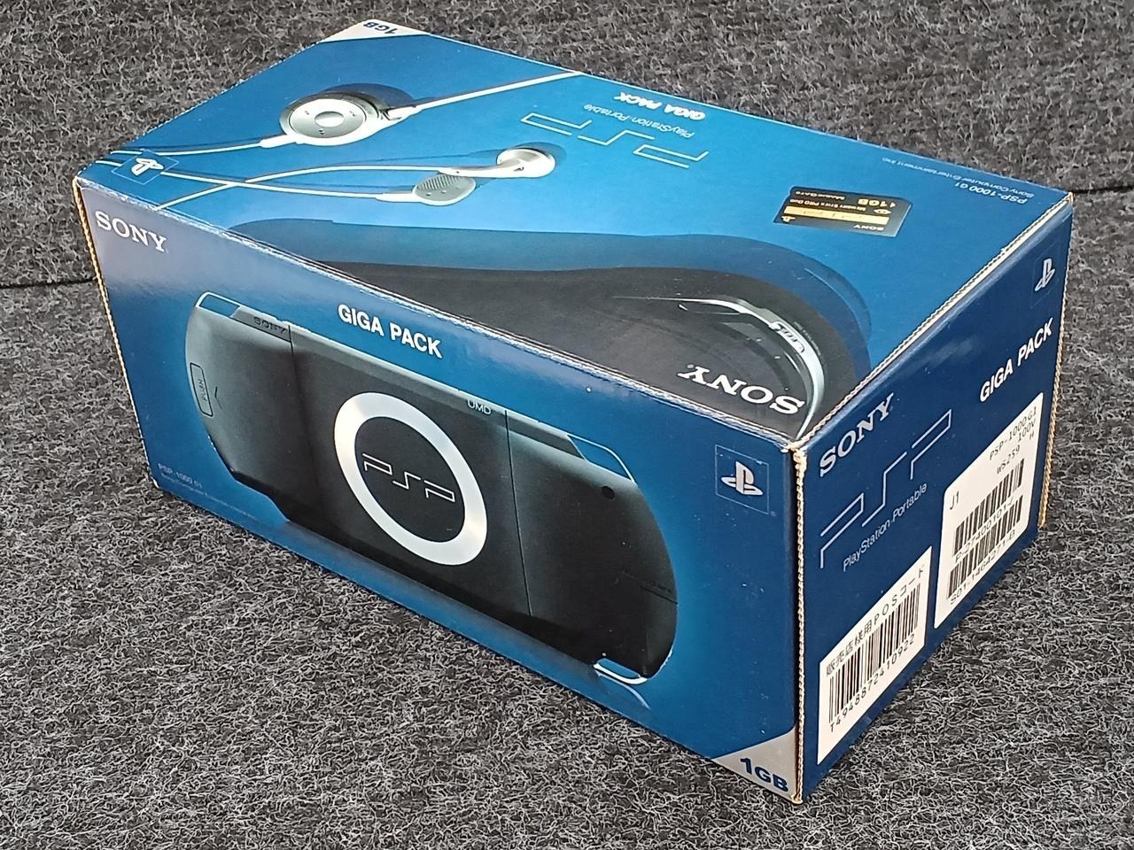Sony PlayStation Portable PSP-1000 G1 Giga Pack Console Bundle A2391