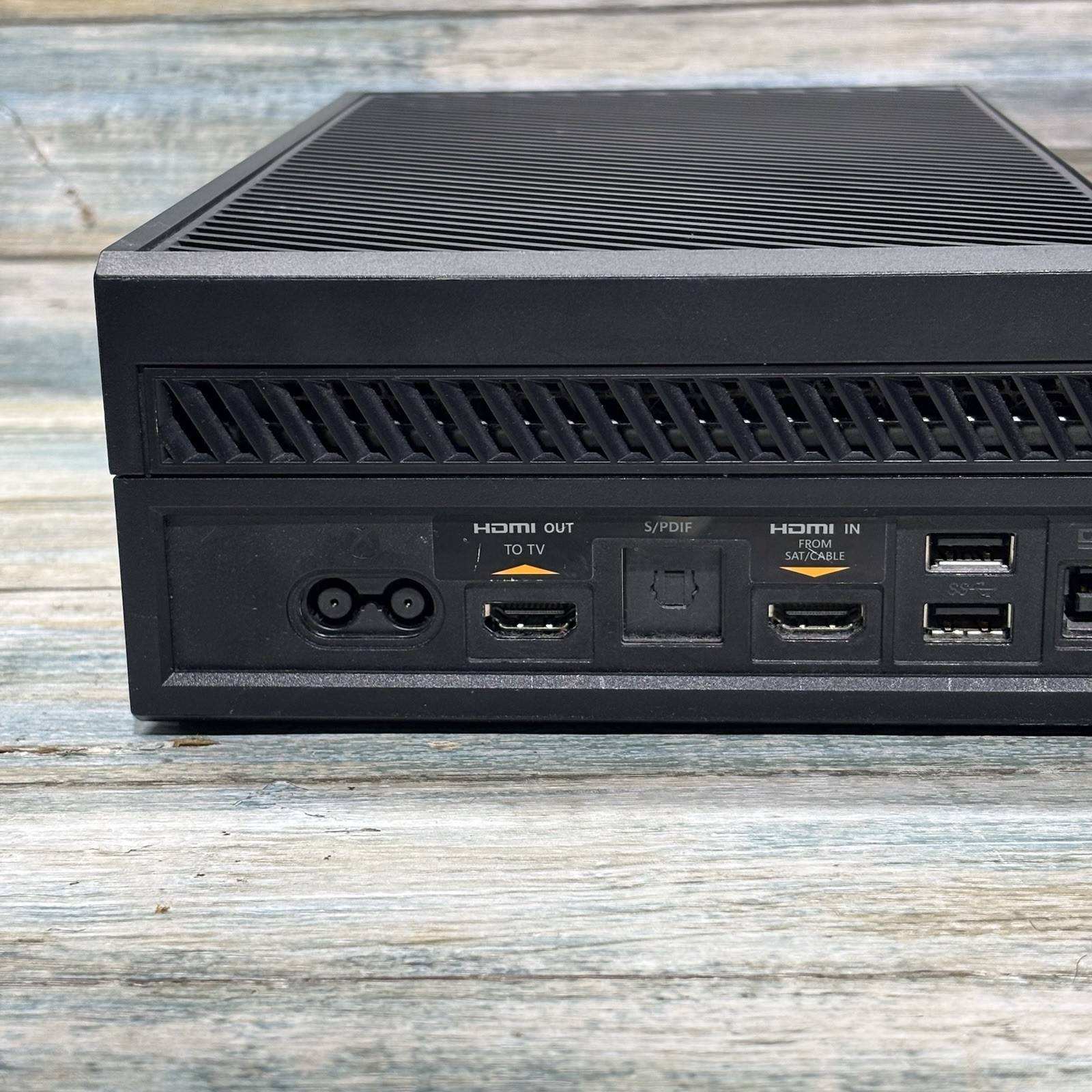 Microsoft Xbox One Black 500GB Console Only with Power Cord Tested and Working