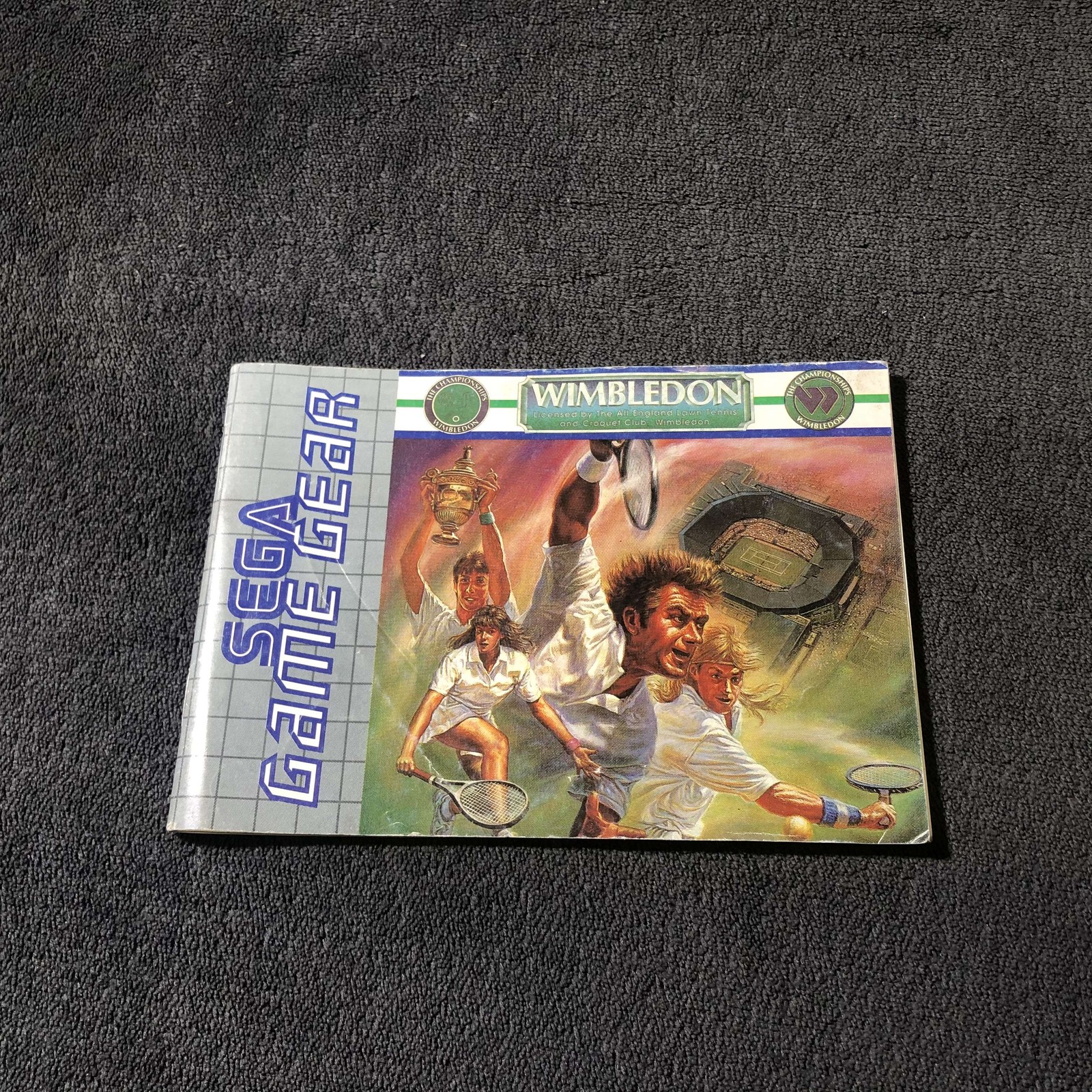 Sega Game Gear Wimbledon EUR Good Condition