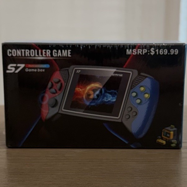 S7 Game Box Handheld Console with Built-In Games 620 Games total