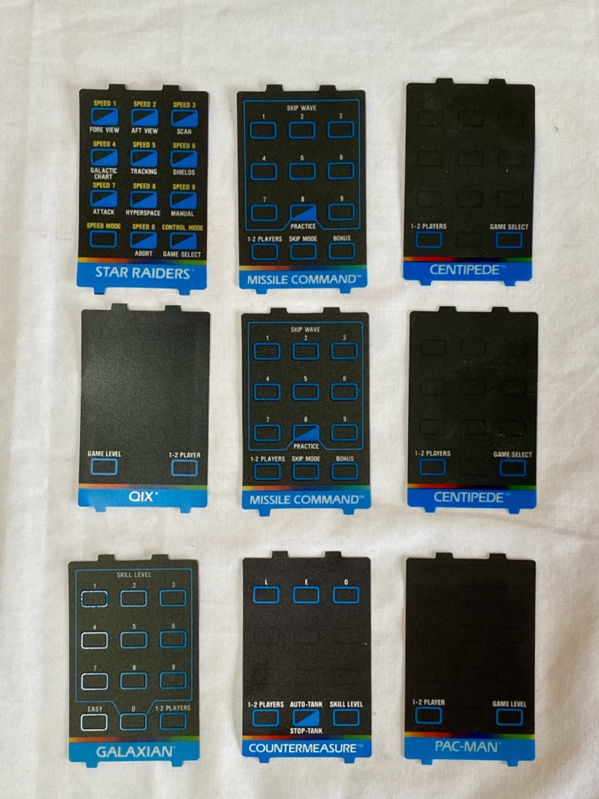 Atari 5200 4 Port Console with 8 Games