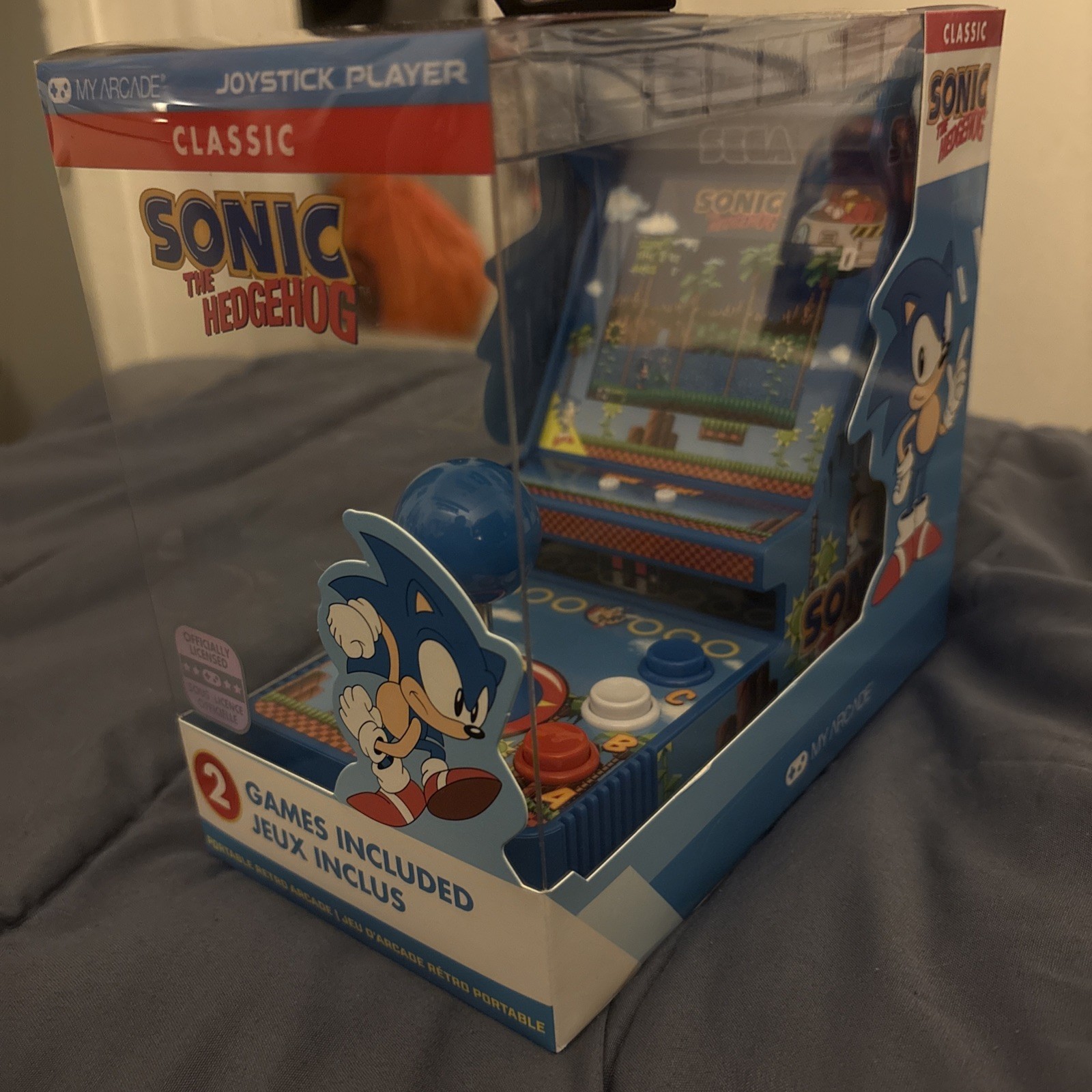 Sonic The Hedgehog Classic My Arcade Mini System Sega 2 Games Sonic 1 Sonic 2