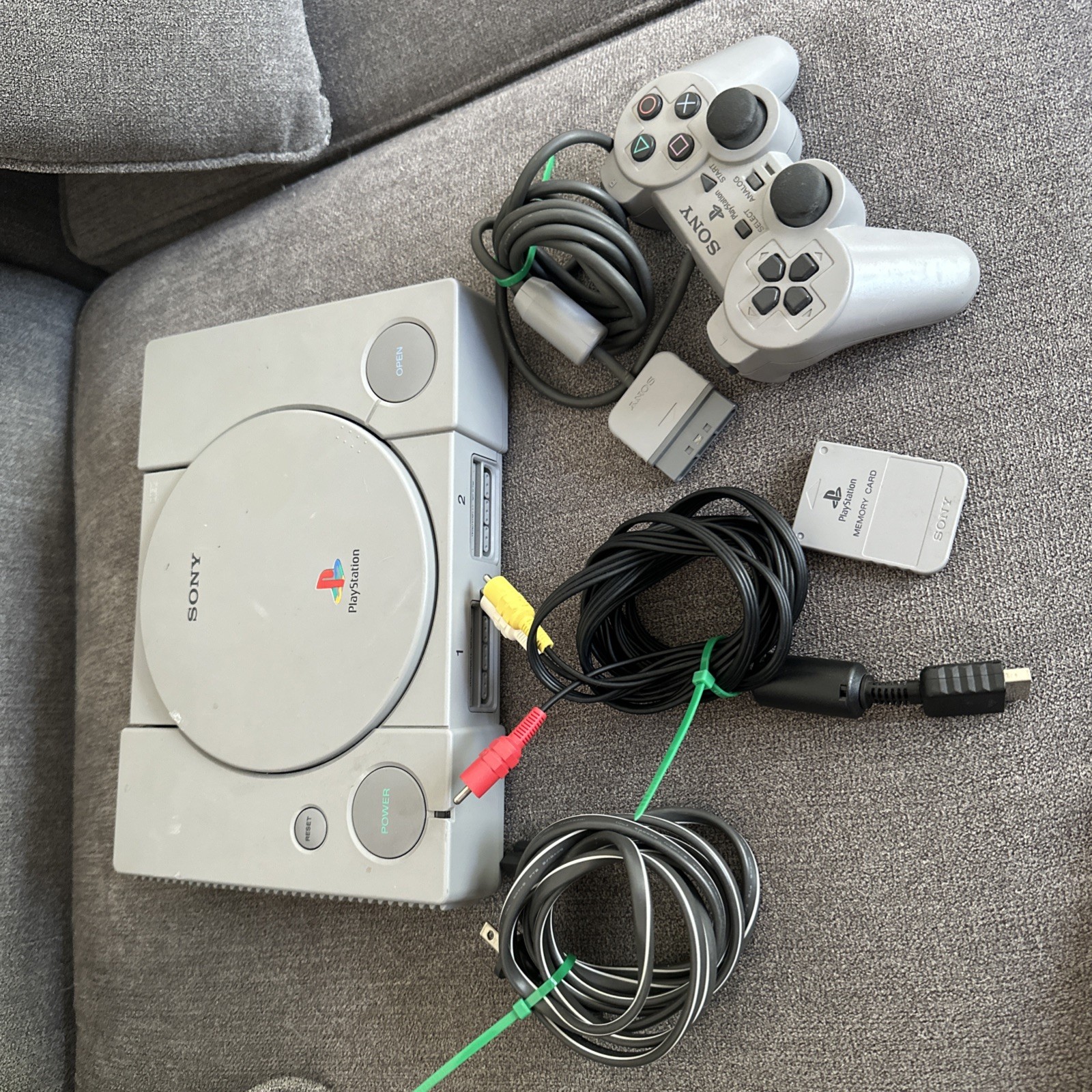 Sony PlayStation 1 System Console PS1 Tested!