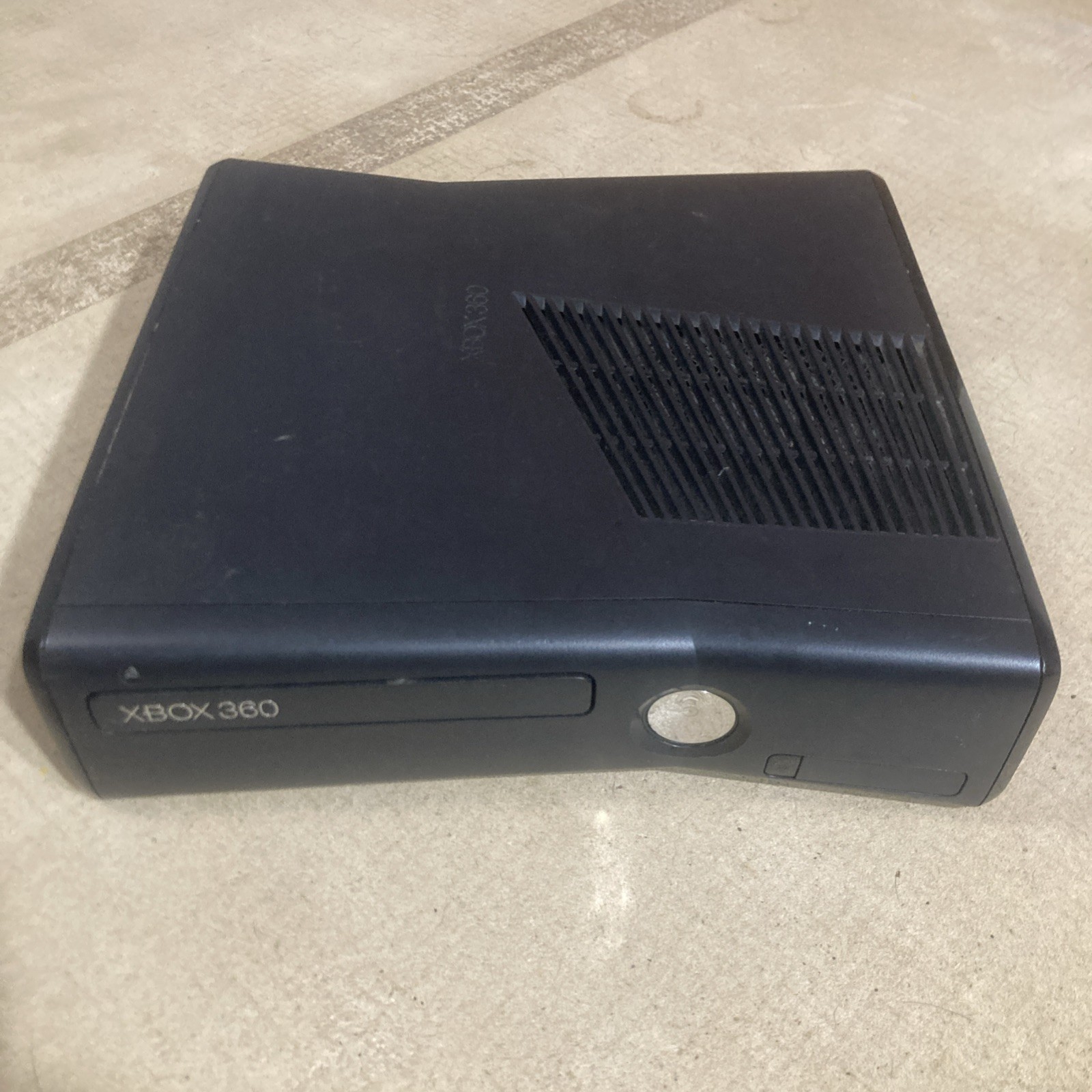 Microsoft Xbox 360 S Slim Black Model 1439 Console Only Tested & Working