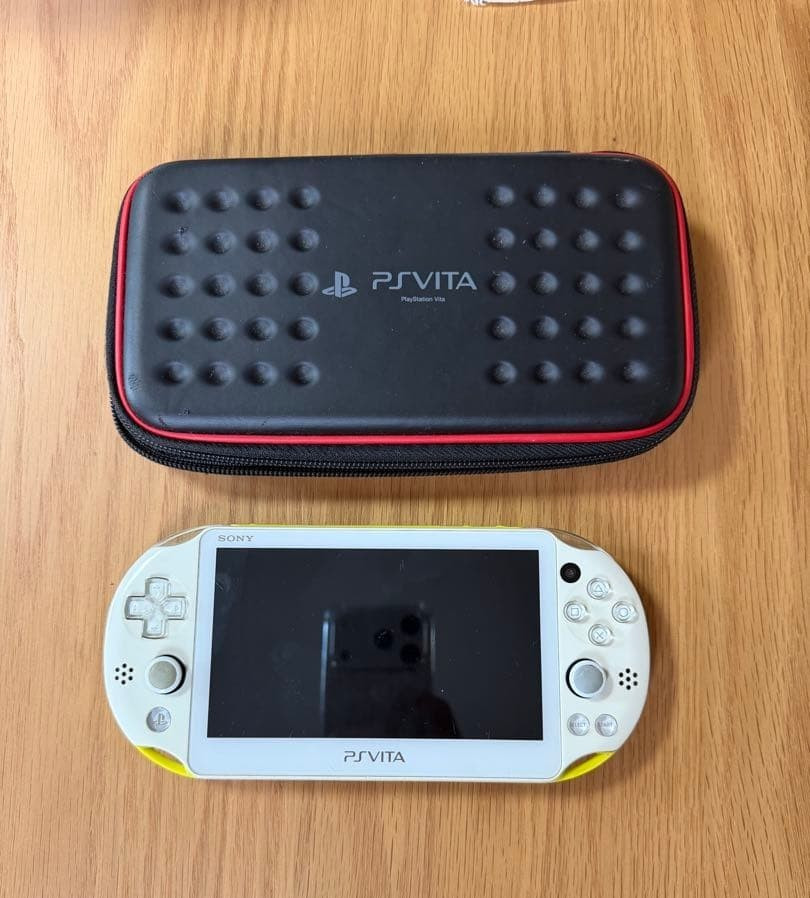 Excellent PS Vita PCH-2000 Lime Green White Tested