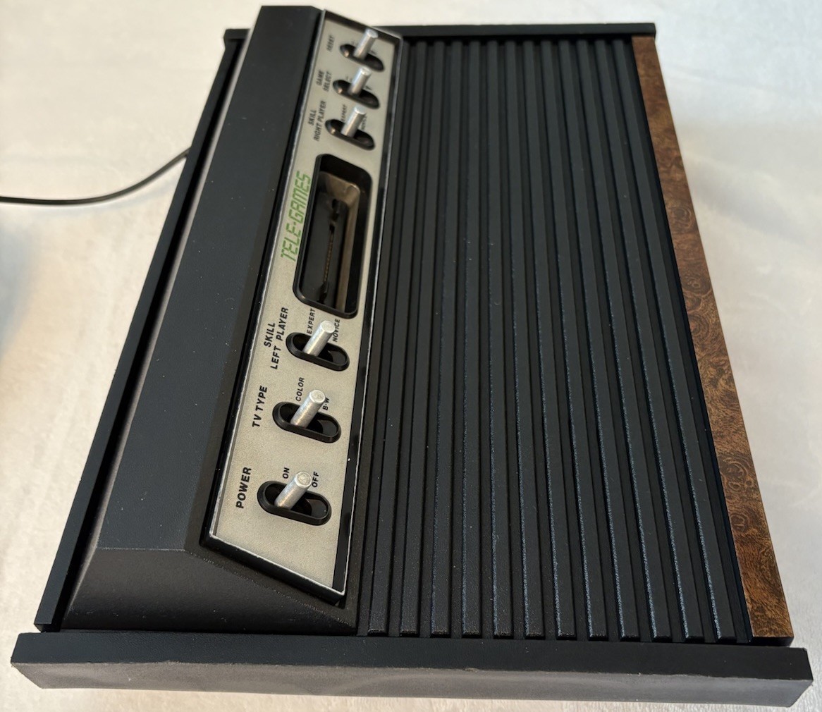 TESTED Tele-Games Atari 2600 Beautiful Heavy Sixer Console Sunnyvale USA – Video