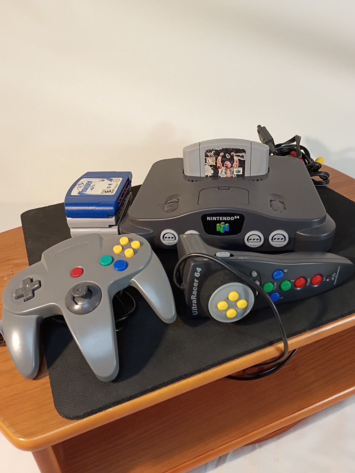 🔥Nintendo 64 (N64) Bundle with 2 Controllers, 4 Games ,TESTED Ready To Play!