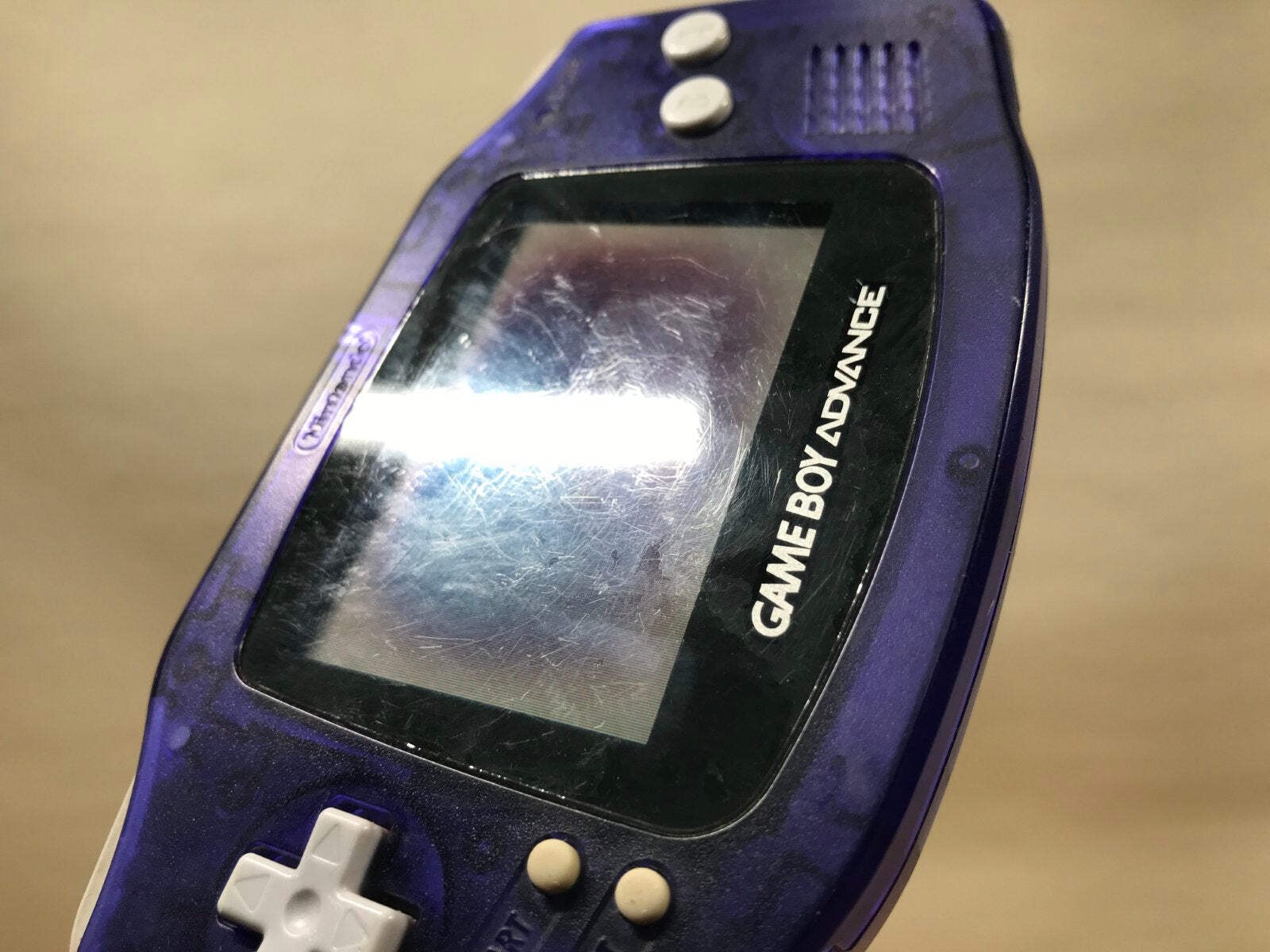 GameBoy Advance Midnight Blue Console Nintendo Japan – With Defects LG9477