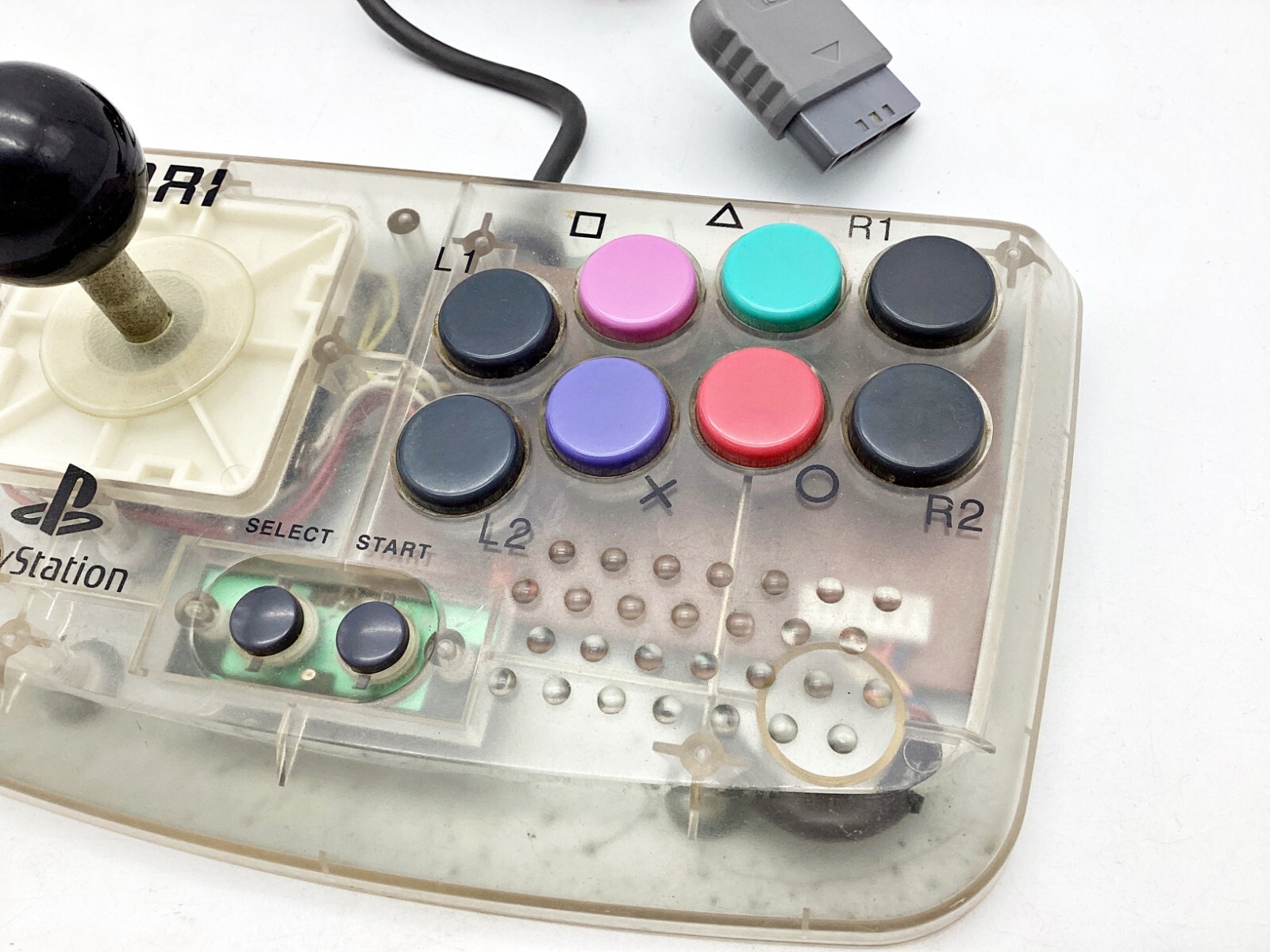 Playstation 2 Controller HORI Compact Joystick Clear Japan – DHL 1 week to USA