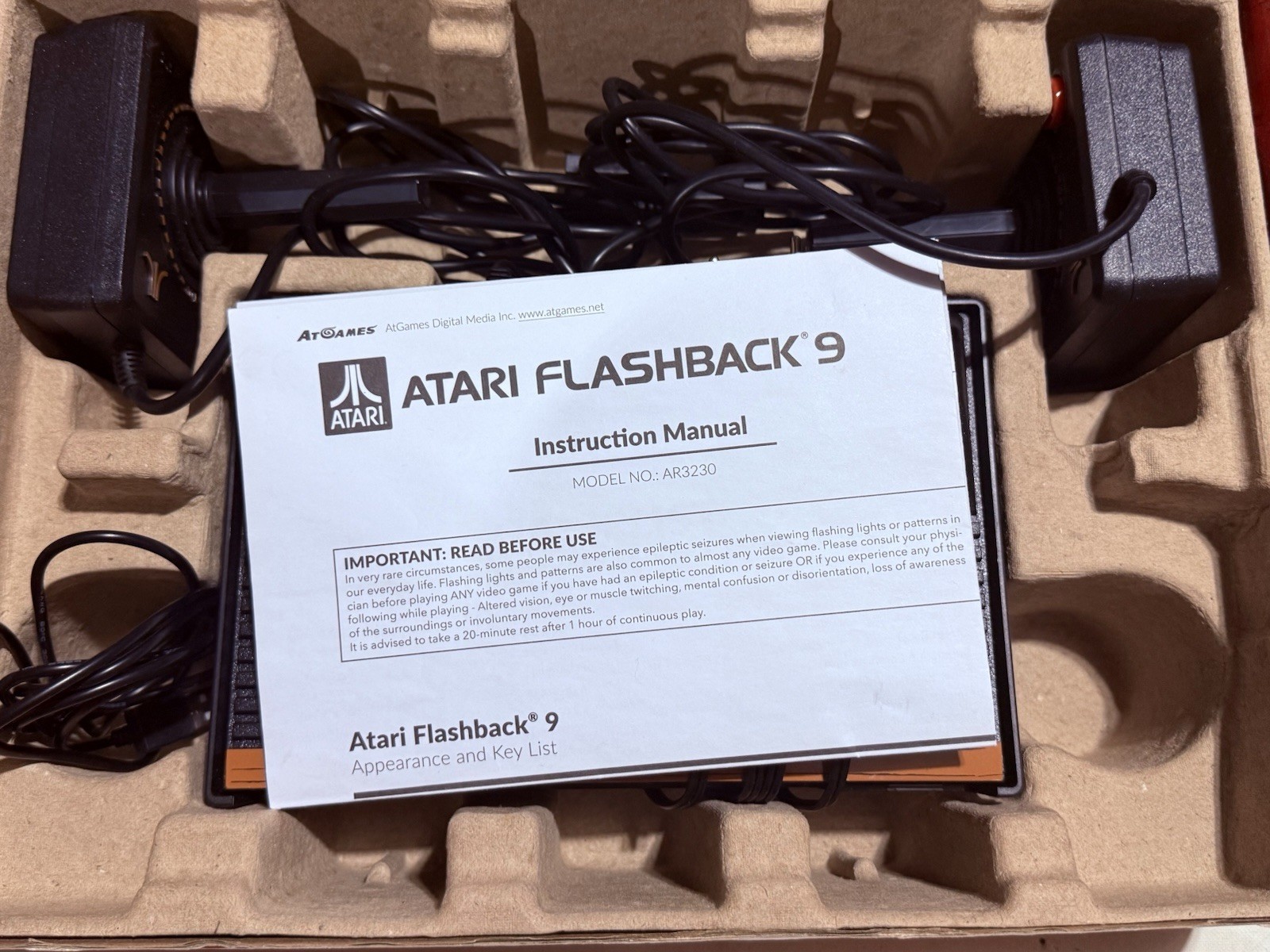 #Atari #Flashback 9 #retro #console #110 #built-in classic games #eBay @everyone