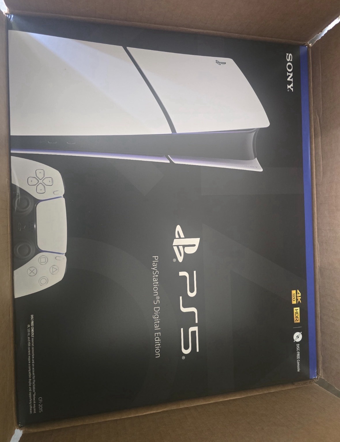 Sony PlayStation5 Digital Edition (slim) – 1 TB SSD – CFI-2000