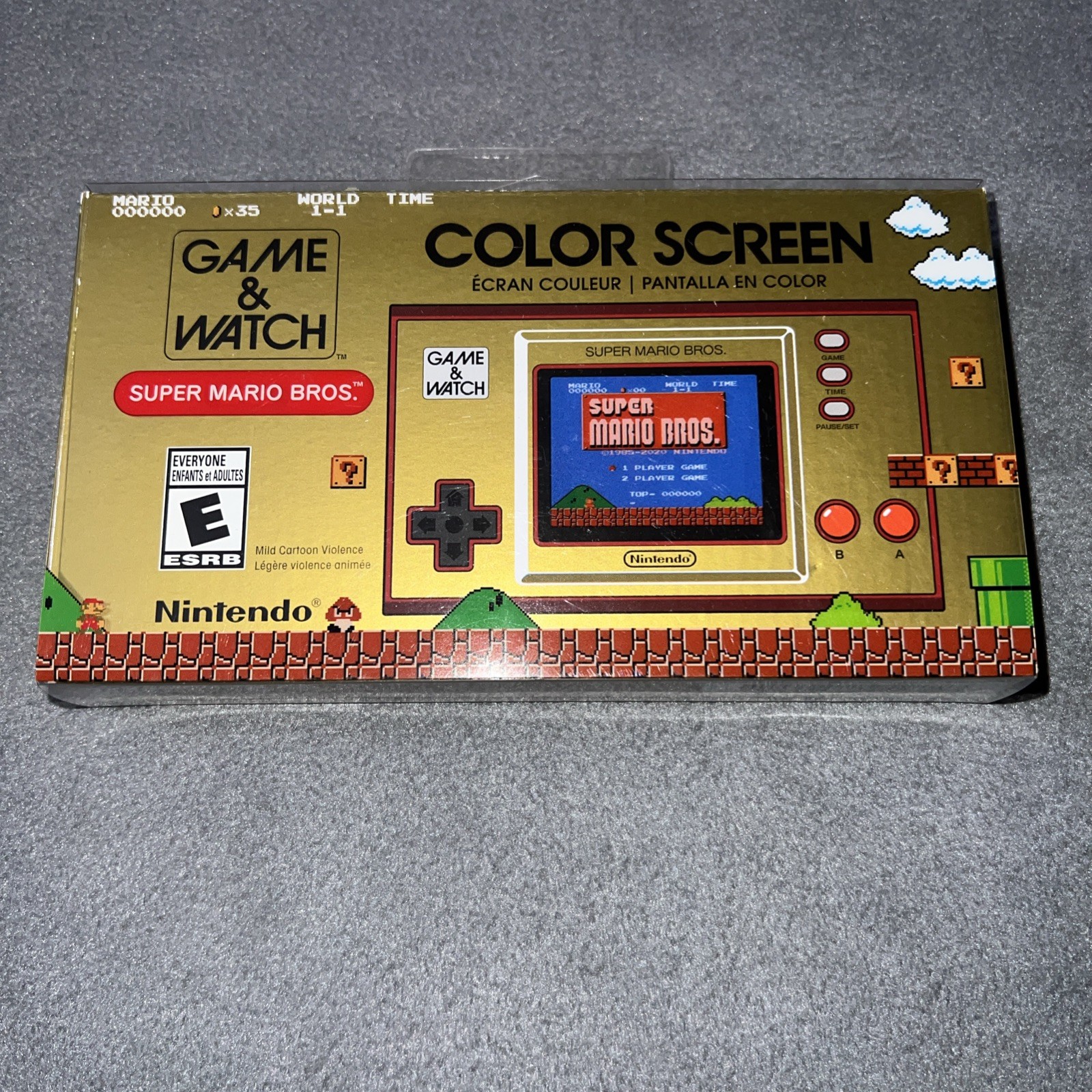 Nintendo Game & Watch: Super Mario Bros. Handheld Console New Sealed