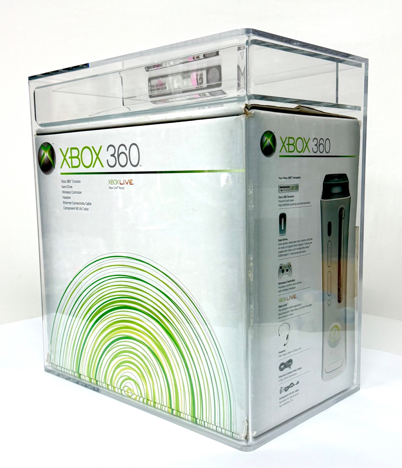 Xbox 360 Microsoft – First Release Edition Console Sealed – VGA 75 EX – NM