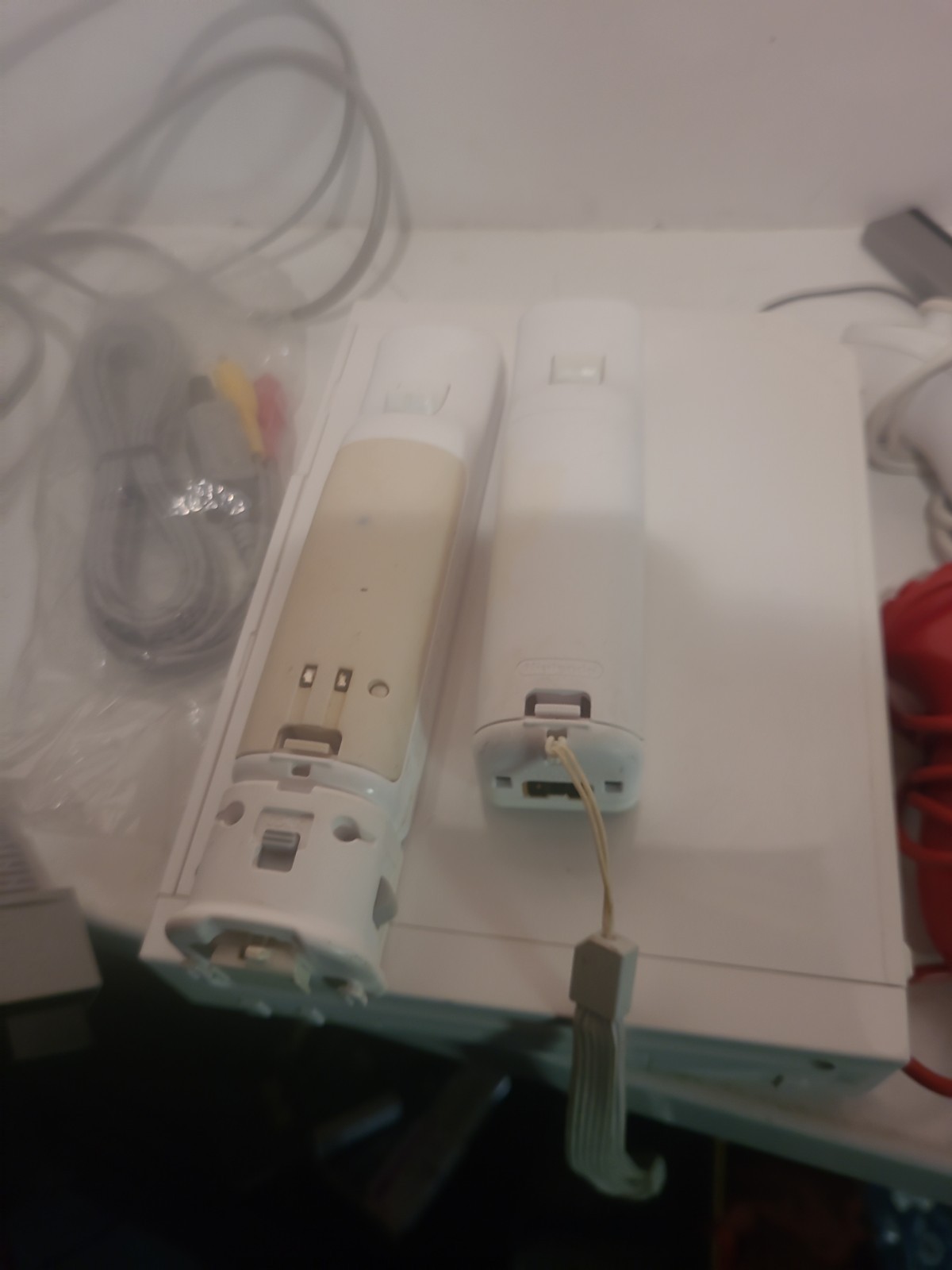 Nintendo Wii Launch Edition White Console RVL-001 OEM CONTROLLER NUNCHUK Works!