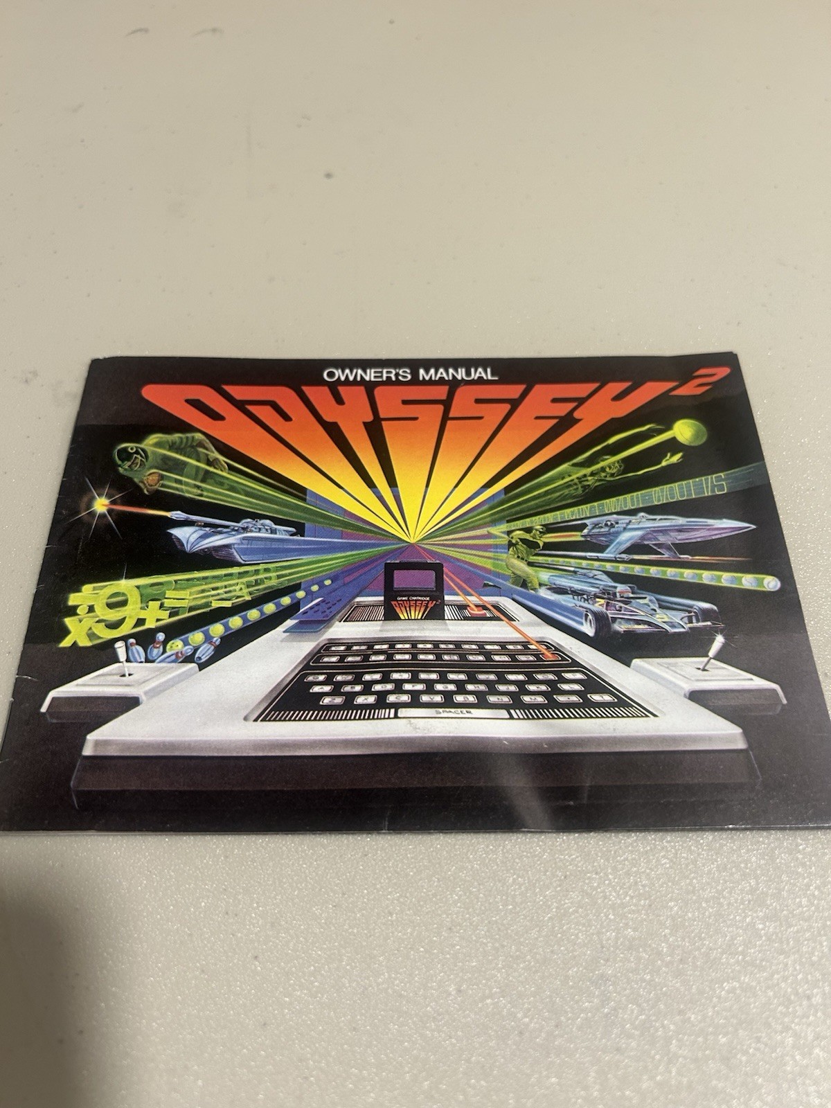 Vtg Magnavox Odyssey 2 Game Console All Cables 11 Games Manuals TESTED In Box