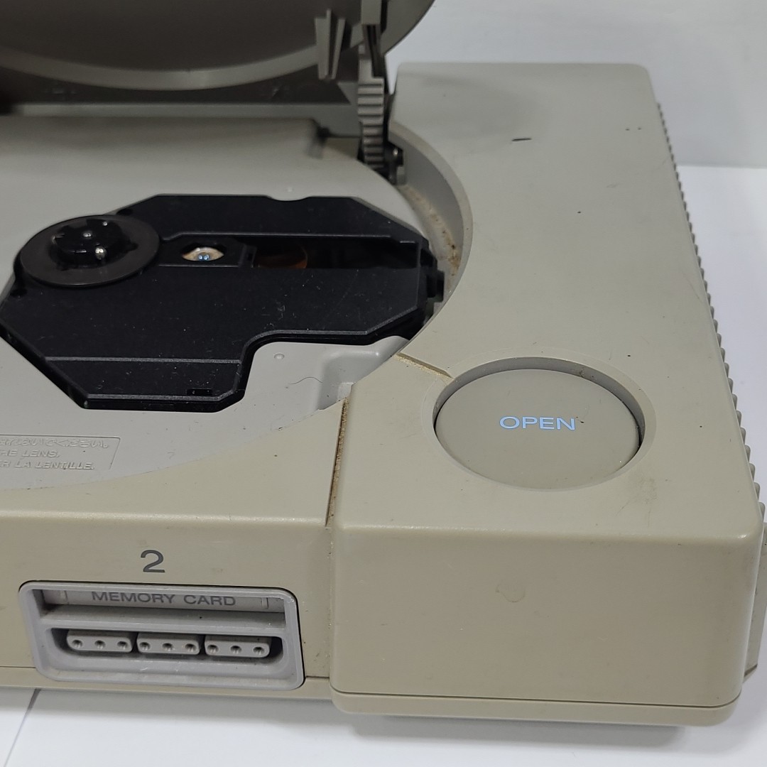 READ Sony PlayStation 1 Gray Console Only. Eject Button Sticks