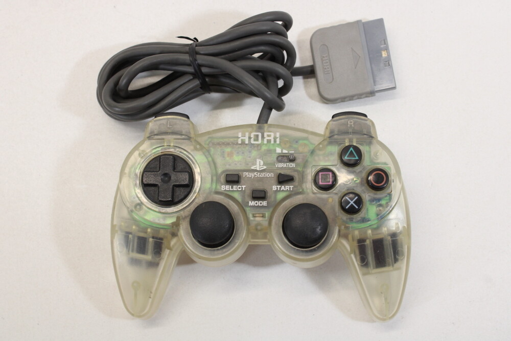 OEM Hori Playstation 2 Clear Sindou Pad Controller PS1 PS2 Japan US Seller 2PC6