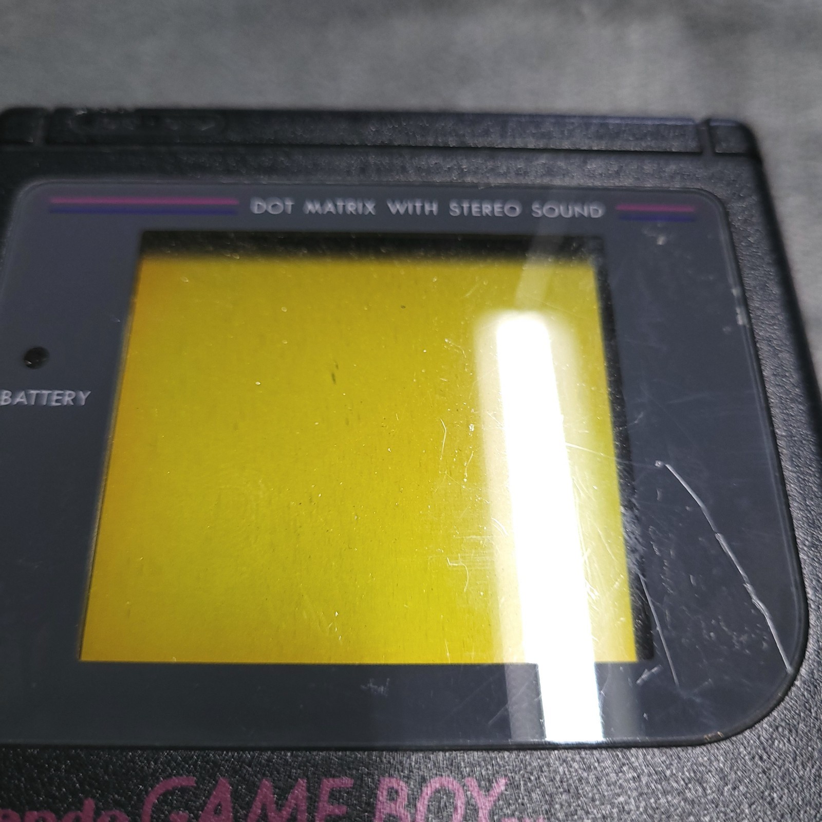 Nintendo GAME BOY Handheld Console DMG-01 Black READ DESCRIPTION Works