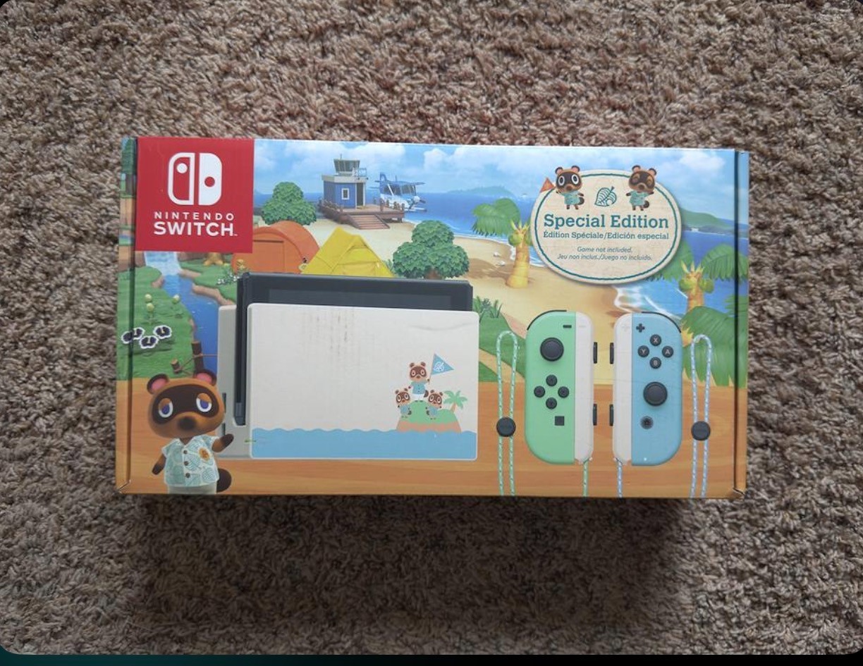 Nintendo Switch HAC-001(-01) Animal Crossing: New Horizon Special Edition – 32GB