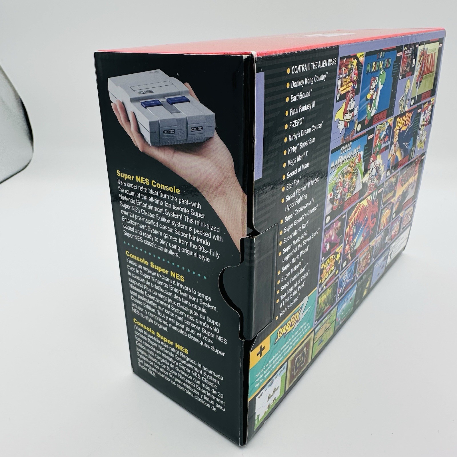 NEW Authentic SNES Super Nintendo Classic Mini Super Entertainment 21 Games