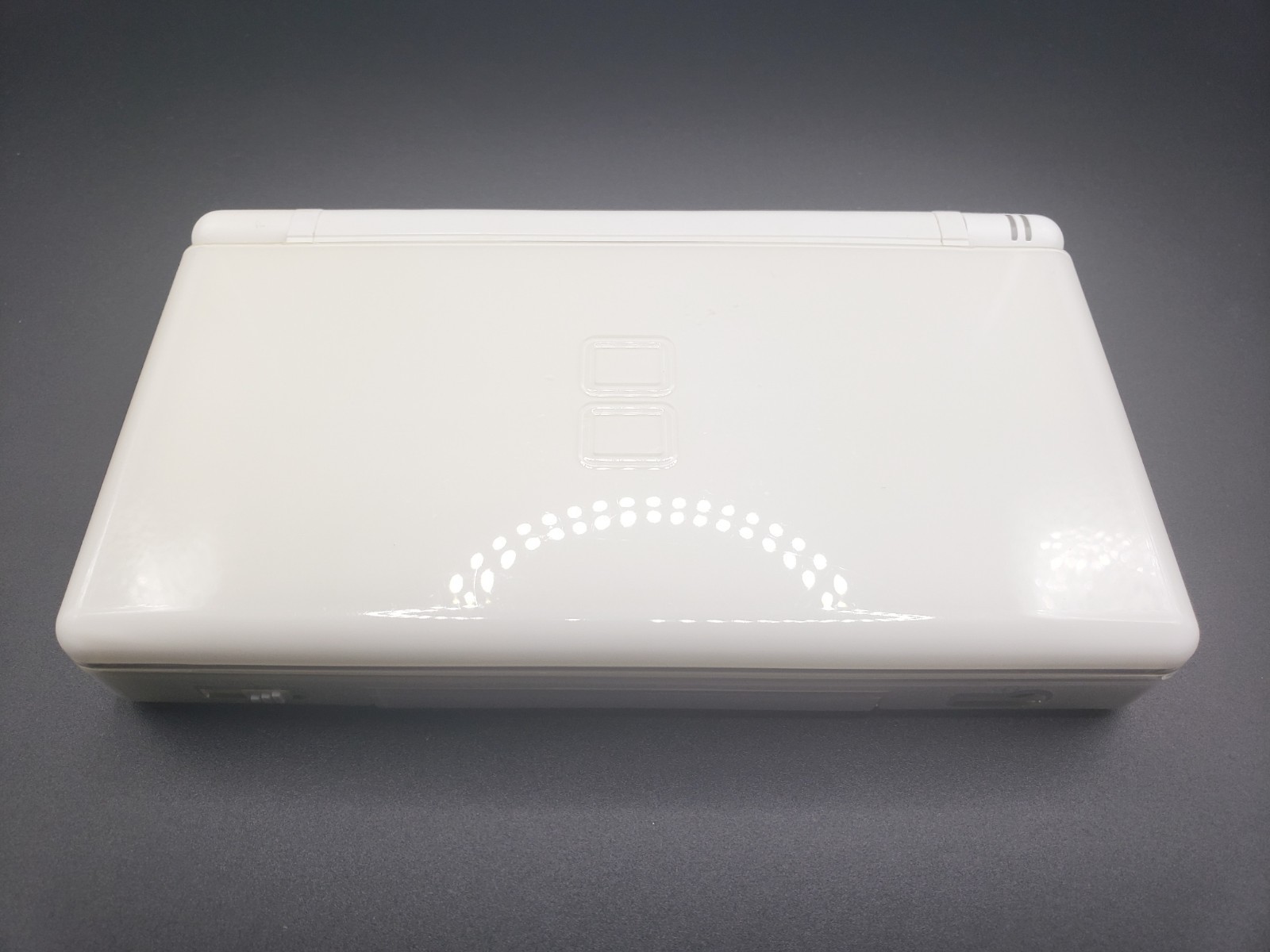 Nintendo DS Lite Polar White OEM Restoration (Good Condition) w/ Charger