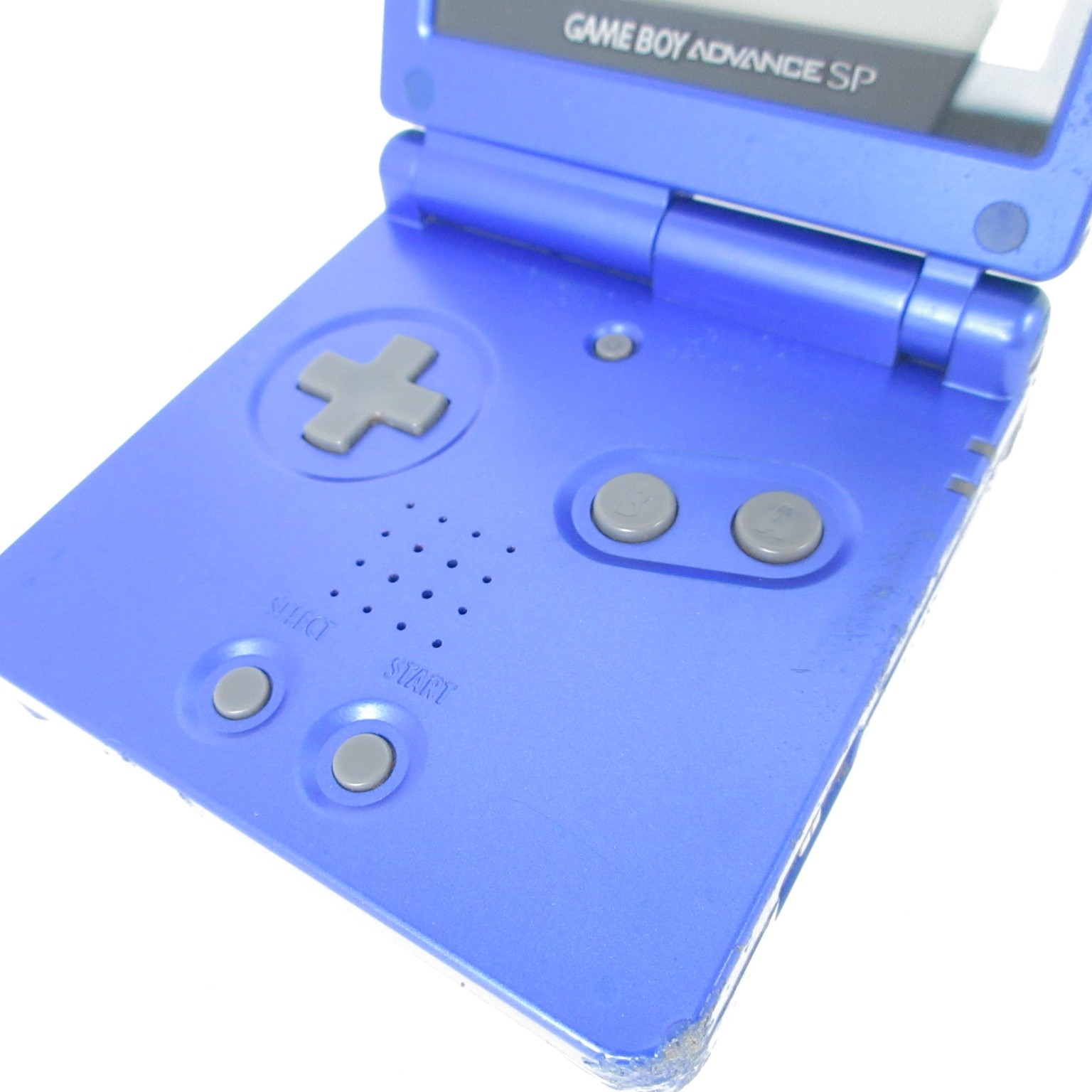 【Excellent】Nintendo GameBoy Advance SP Azurite Blue GBA Console Only #RET0214/03