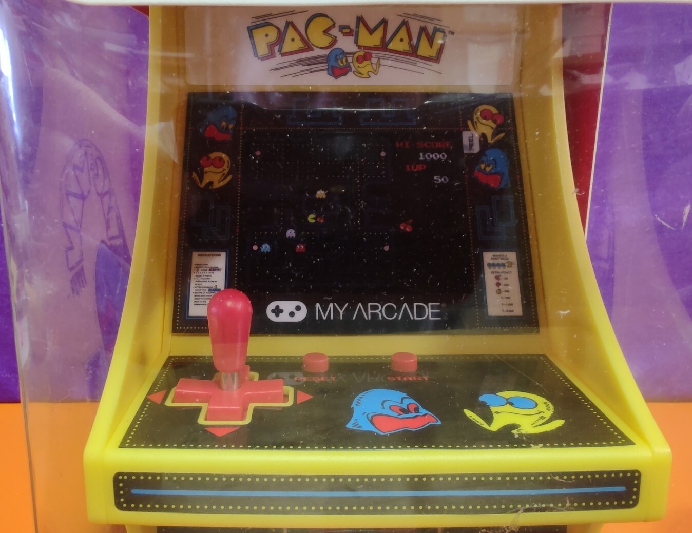 Pac-Man Micro Player Retro Arcade Game