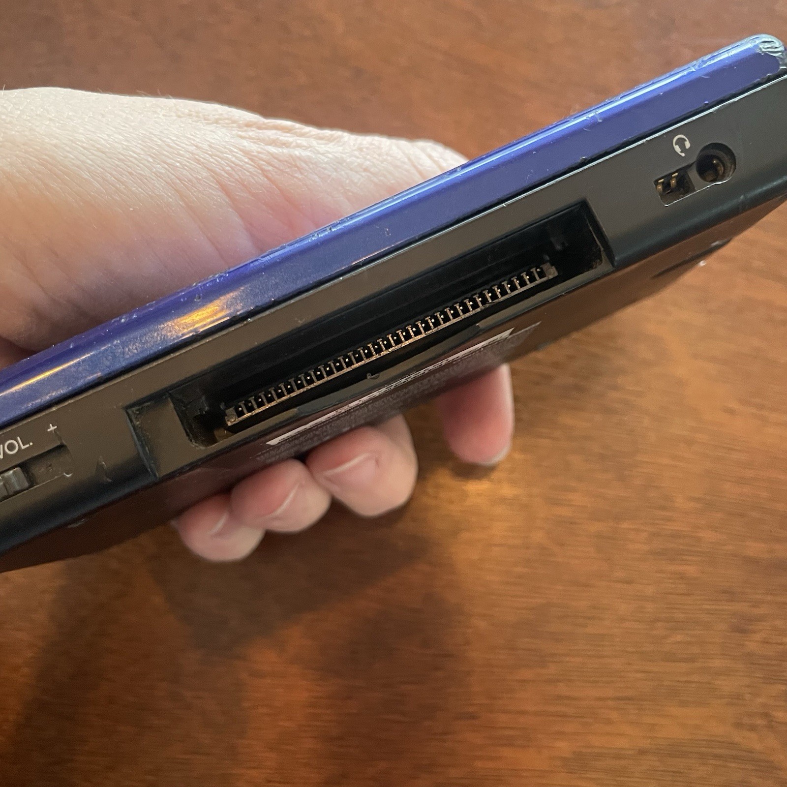 Nintendo DS Lite Handheld Console in Cobalt & Black Please see photos for marks