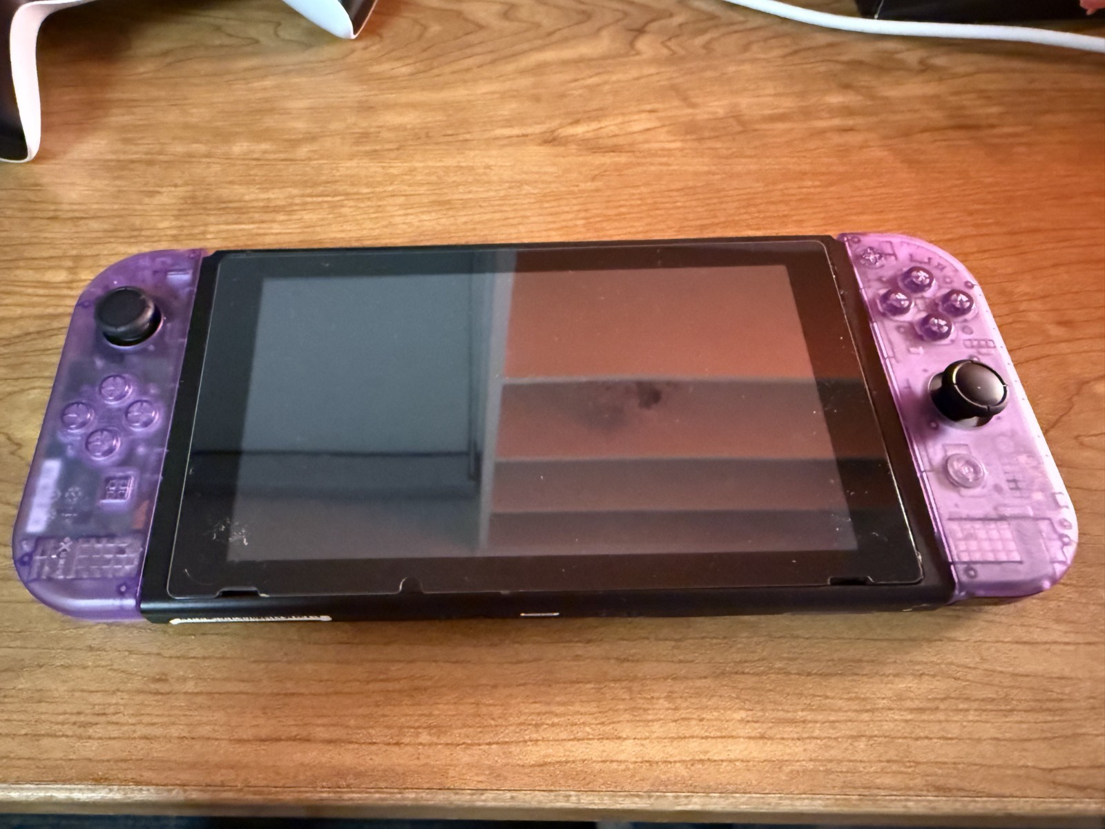 *Custom* Atomic Purple Nintendo Switch V2 Mariko with TMR Hall Effect Joysticks