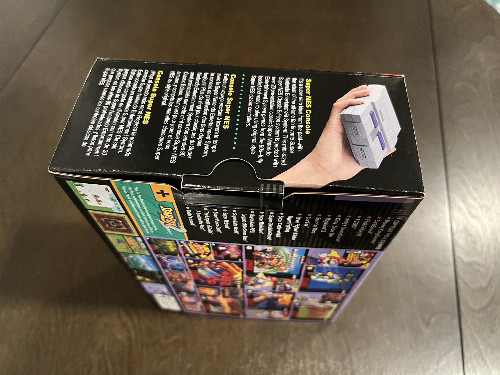 Authentic Super Nintendo Classic Edition Mini w/ original receipt
