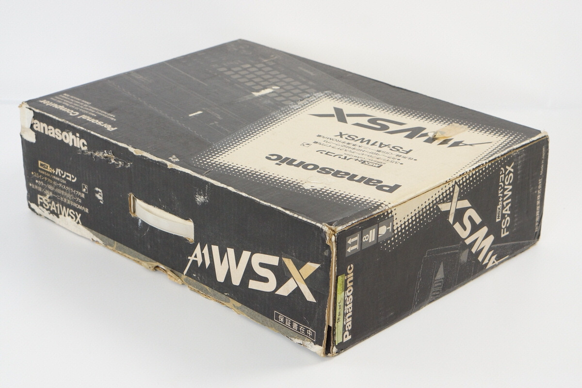 MSX2+ Panasonic Personal Computer FS-A1WSX Boxed JAPAN Game 9KNMA09221