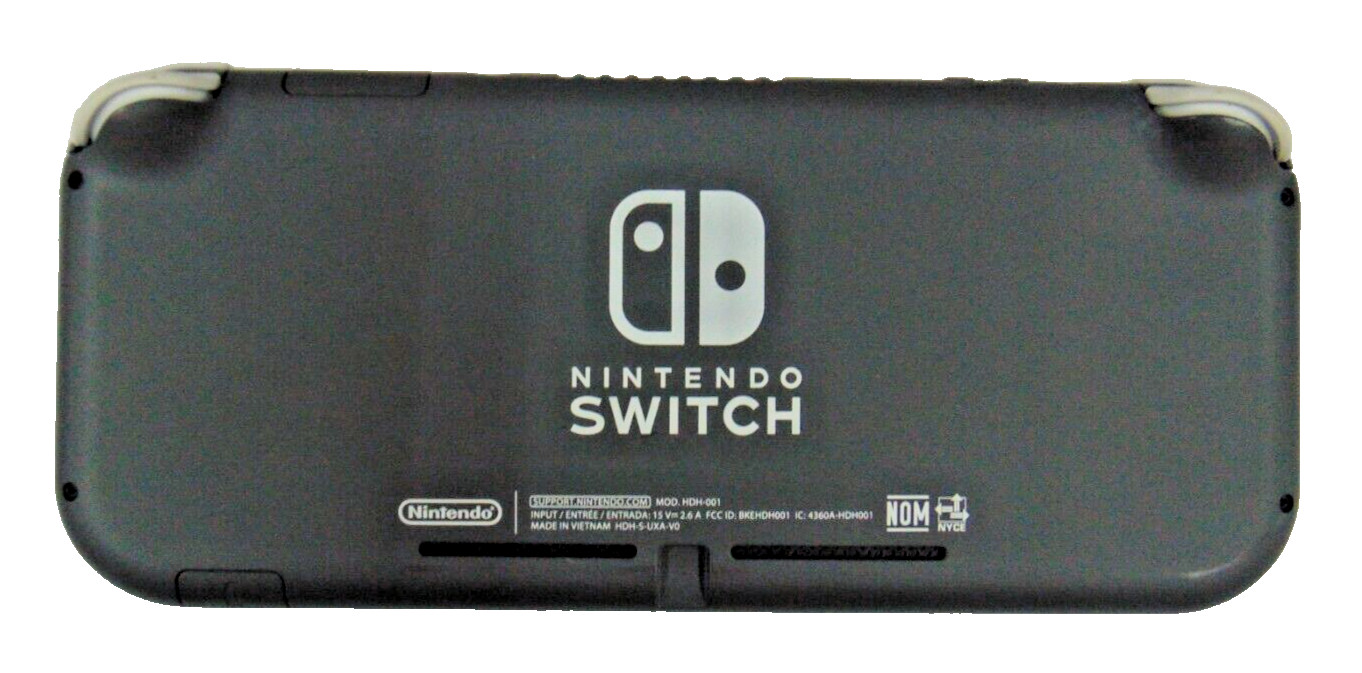 Nintendo Switch Lite 32GB Gray -Includes 2 Controllers and a Power Adapter